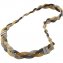 Tricolor-Flechtschmuck, Set Armband + Collier - 2