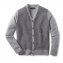 Lambswool Strickjacke - 2