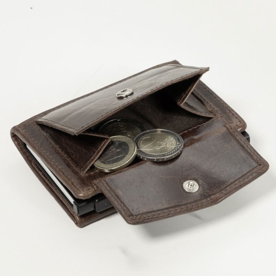 RFID-Kartenhalter Click&Go Braun