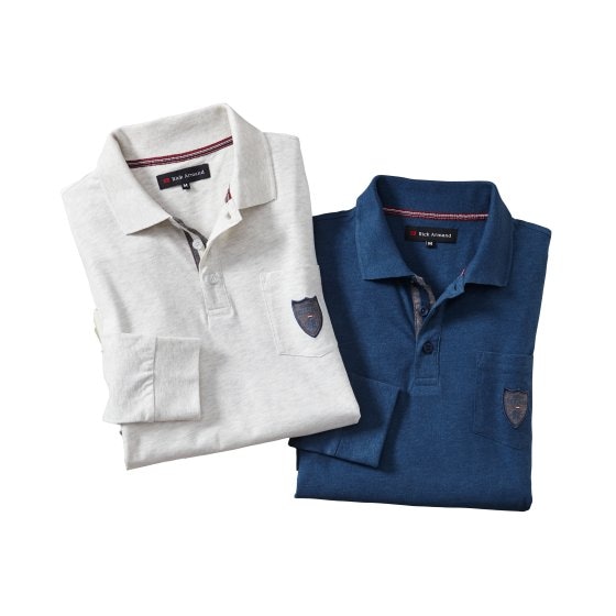 Jersey-Poloshirt 
