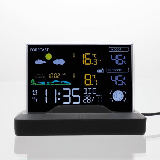 Funk-Wetterstation mit VA-Display