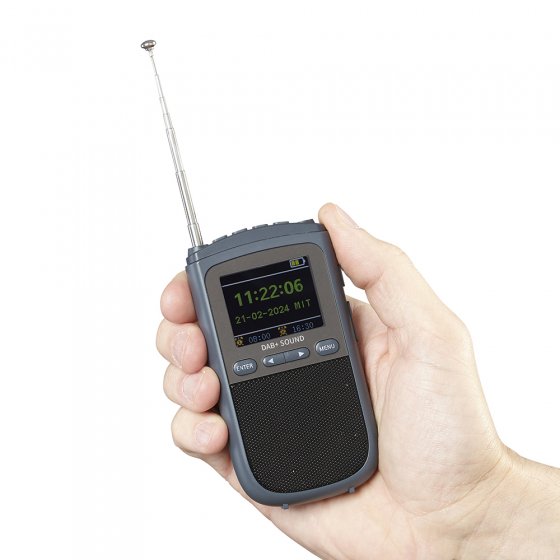 DAB+-Taschenradio mit Farbdisplay 