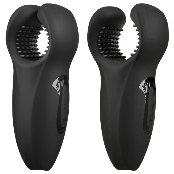 Masturbator mit massierenden Vibro-Flügeln 