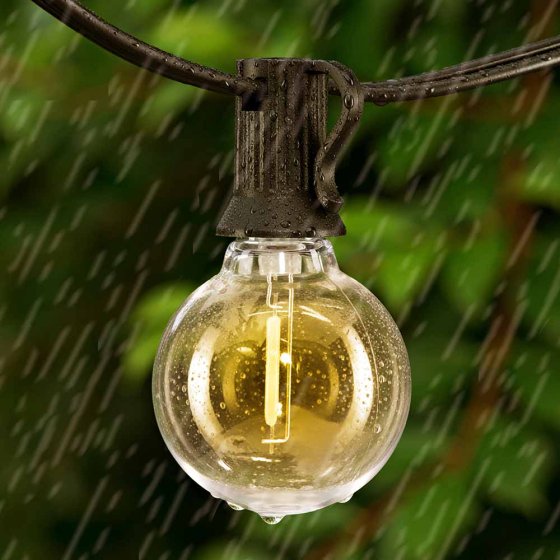 Außen-Lichterkette mit Fernbedienung 