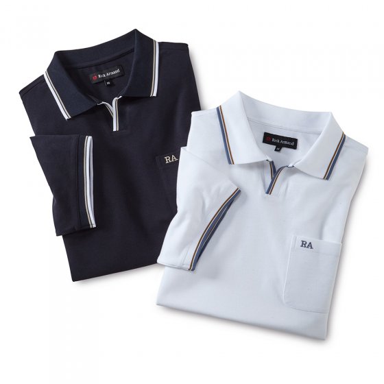 Aktuelles Poloshirt, weiss 3XL | Weiß