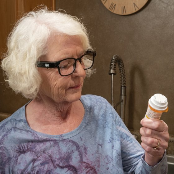 Brille Autofocus mit Licht 