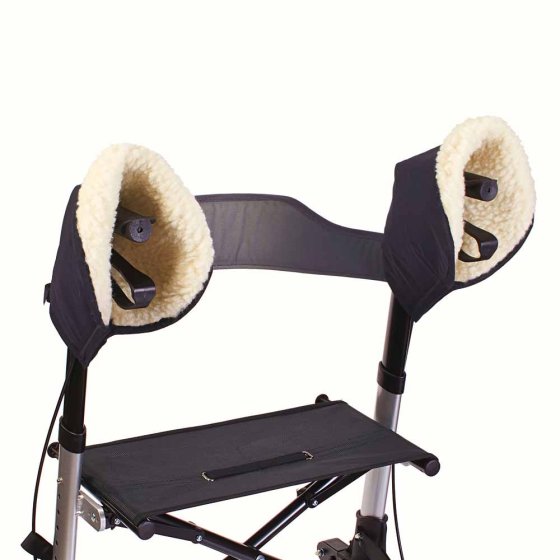 Rollator-Handschuhe aus Schurwolle 