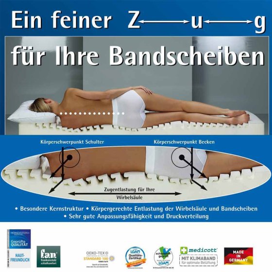 Orthopädische Matratze 