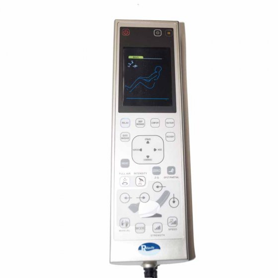 Massagesessel Alpha Techno 5000, braun 