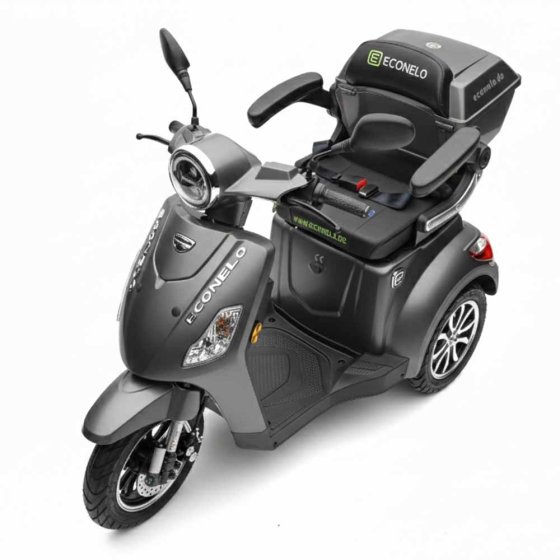 E-Mobil YOGI-IQ, 3-Rad Blei-Akku Grau