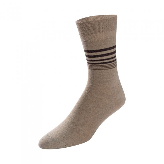 Stretch-Komfortsocken 5er-Pack 43/46 | Beigetöne