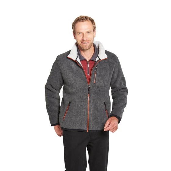 Gefütterte Polarfleece-Jacke 