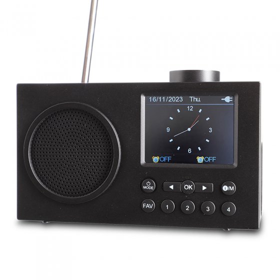 Kompaktes DAB+-Radio mit Farbdisplay 
