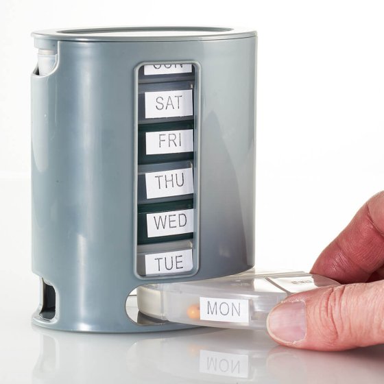 Pillenbox-Spender 