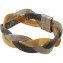 Tricolor-Flechtschmuck, Set Armband + Collier - 3