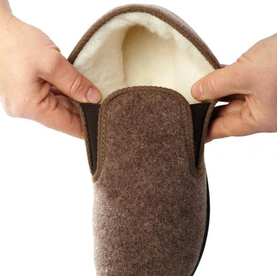 Lammwoll-Pantoffel 41 | Beige