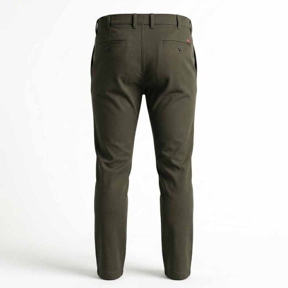 Stretchbund Baumwollhose 29 | Dunkelgrün