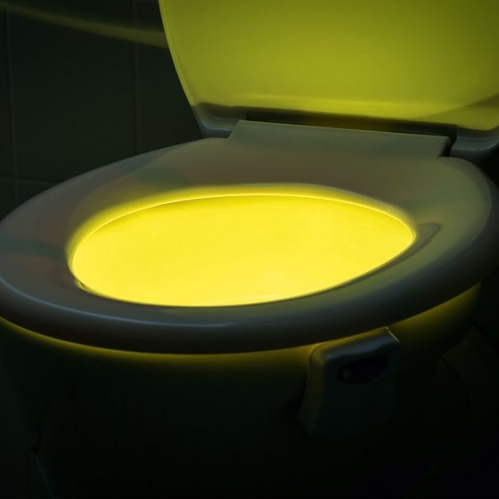 Die andere WC-Beleuchtung 