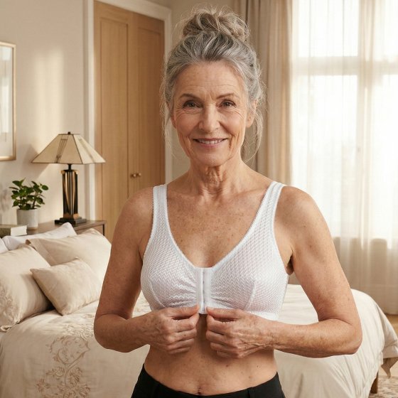 Komfort-BH 100 | Weiß