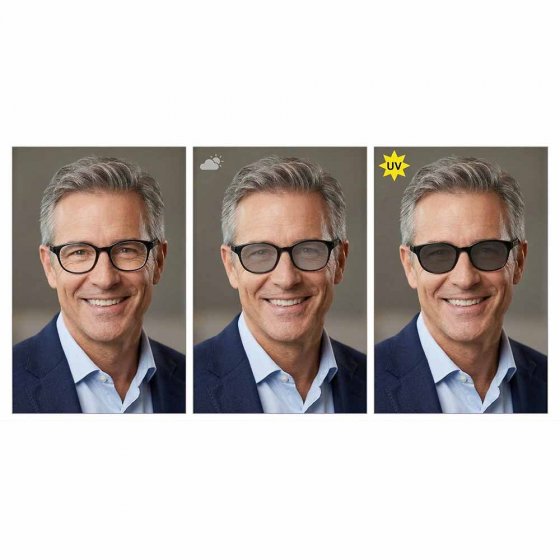 Photochrome Vergrößerungsbrille 
