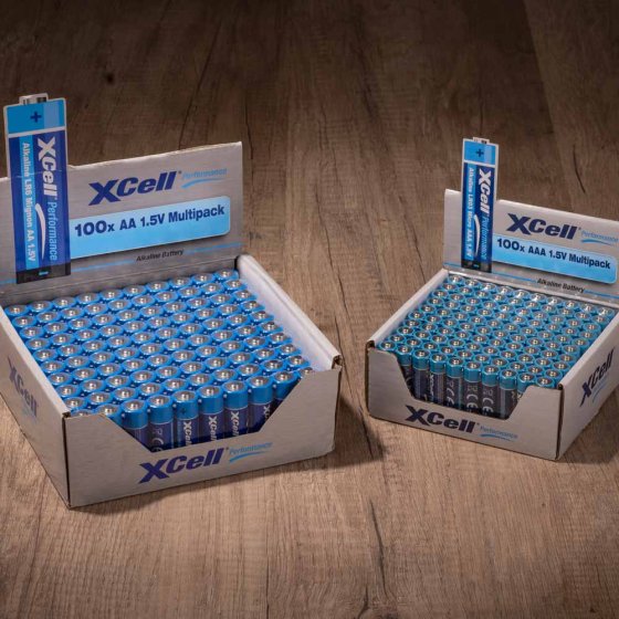 Mignon-Batterien (100er-Pack AA)