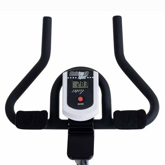 Ergometer "Racer XL" weiß/schwarz 