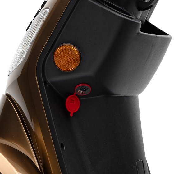 E-Mobil Venezia 4-Rad Lithium Braun