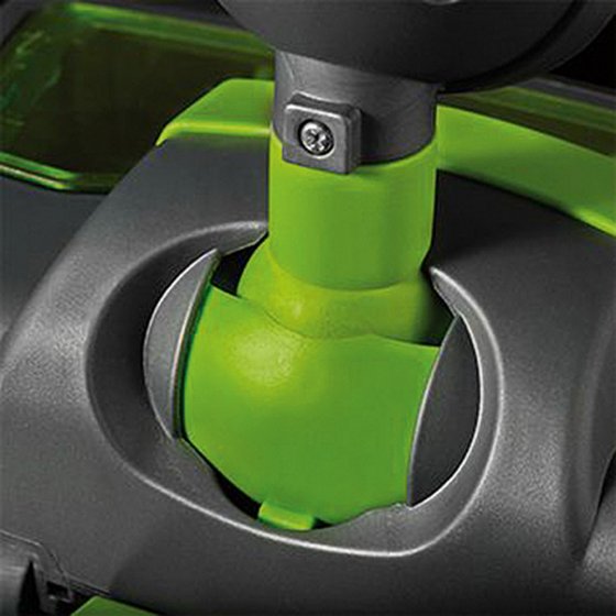 Dampfmopp mit motorisierter Bürste