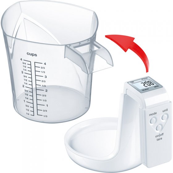 Messbecherwaage 2in1