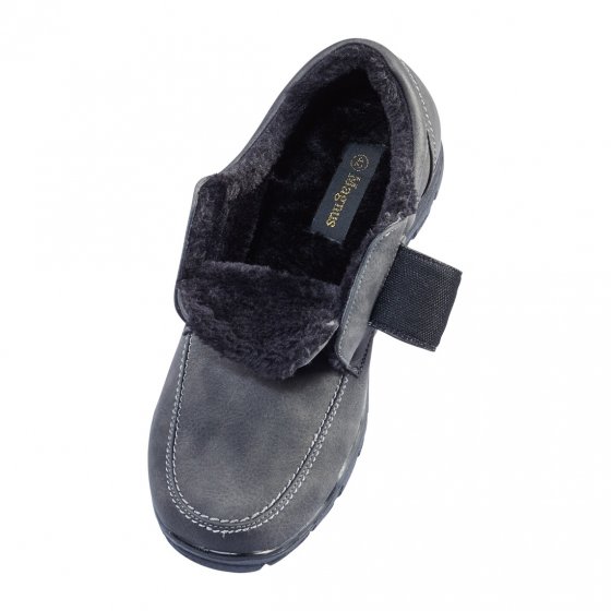 Klettslipper mit Warmfutter 43 | Anthrazit