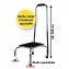 Trittstufe mit verstellbarem Haltegriff - 4