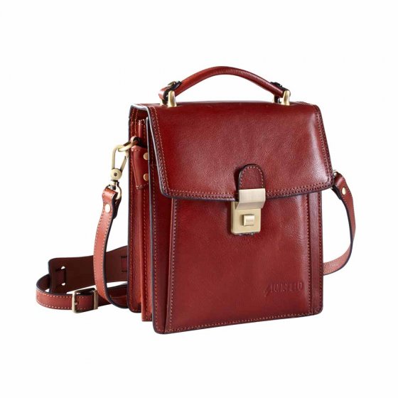 Vintage-Tasche aus italienischem Leder 