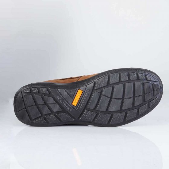 Aircomfort-Klettslipper 42 | Tabak