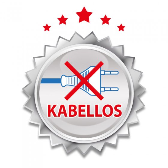 Kabelloser Dreieck-Akku-Besen