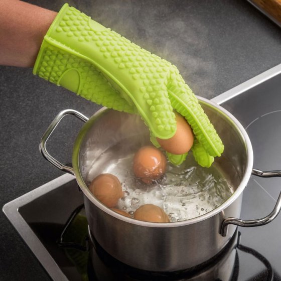 Hitzebeständige Silikonhandschuhe