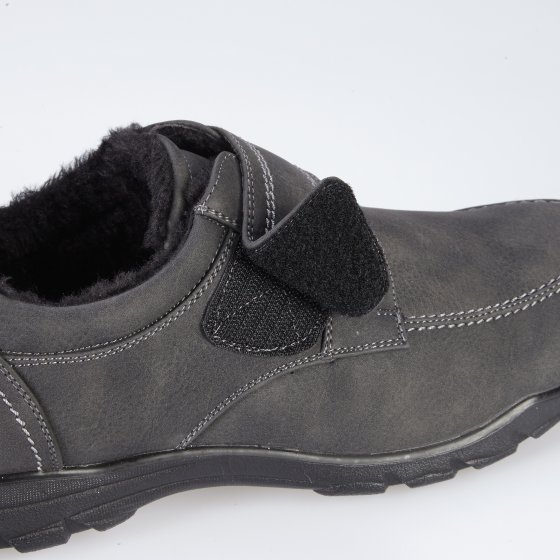 Klettslipper mit Warmfutter 43 | Anthrazit