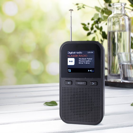 DAB+-Pocket-Radio mit Farbdisplay