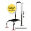Trittstufe mit verstellbarem Haltegriff - 5