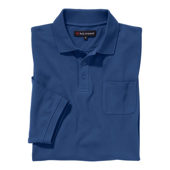 Pique Poloshirt im Set XL (56/58) | Marine#Royalblau