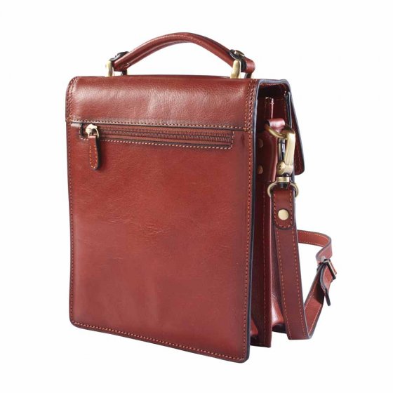 Vintage-Tasche aus italienischem Leder 