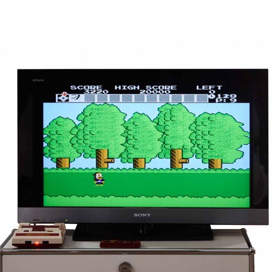 Retro-Spielekonsole