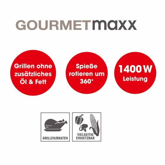 GOURMETmaxx Dönergrill 