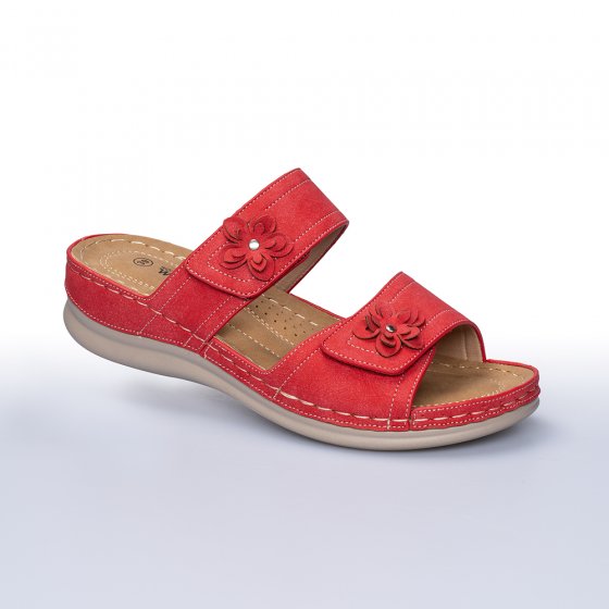 Bequem-Klettpantolette „Anette” 