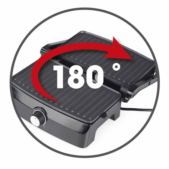 Kontakt-Grill, aufklappbar 