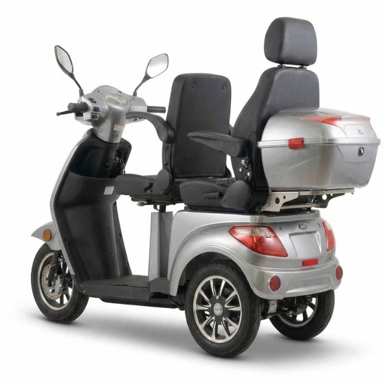 E-Mobil Dolly  2.0 3-Rad, Blei-Akku Dunkelgrau