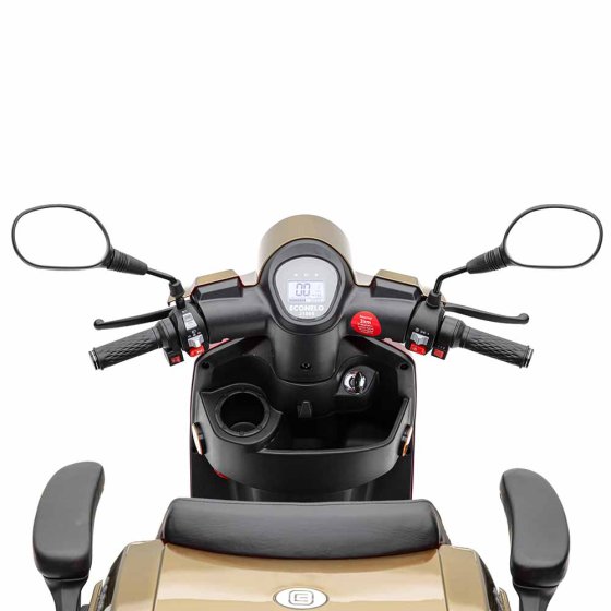 E-Mobil YOGI-IQ, 3-Rad Blei-Akku Rot
