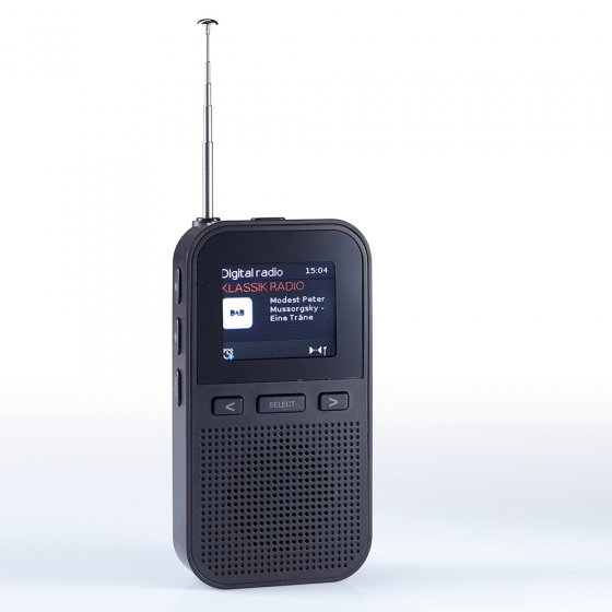 DAB+-Pocket-Radio mit Farbdisplay