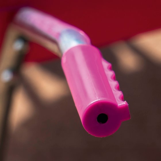 Pinke Schubkarre