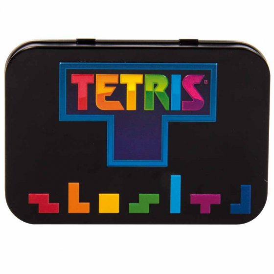 Tetris und Pac-Man Spielekonsole in der Dose 