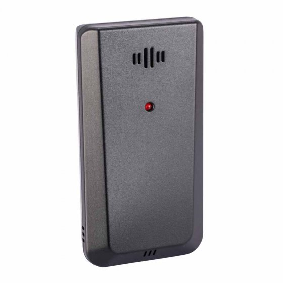 Digitale Wetterstation mit Funkuhr „Holz“ 